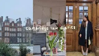 CAMBRIDGE LAW DIARIES: end of term 🎐 study vlog
