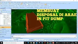 Tutorial Design Disposal || Minescape 5.7 || Cara Membuat DEsign In Pit Dump Untuk Pemula