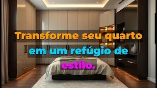 Transforme Seu Quarto Pequeno em um Refúgio Estiloso! Dicas de Design #decoração #simplicidade