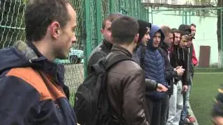 Благотворительный матч между преподавателями и студентами