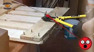 Dismounting pallets without breaking them