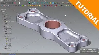 Tutorial;  Multisolid as a way of modelling complex shapes in FreeCAD LinkStage3 dev. branch.