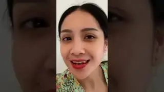 Nagita Slavina Hot Zoom In Face Fancam #4