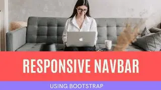 Design a responsive Navbar using Bootstrap 5