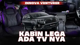 VENTURER RASA BISNIS CLASS!!! POSISI DUDUK LUAS, ADA TVNYA GEDE BANGET!!!