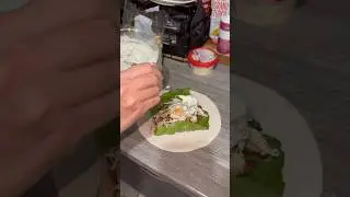 Горячая закуска с курицей и семгой#рецепты #закуска