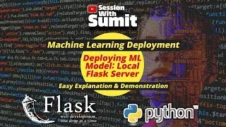 Deploying ML Model Using Flask Server | ML Model Deployment | Session With Sumit