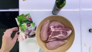 Буженина из свинины и курицы
