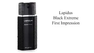 Lapidus Black Extreme First Impression