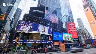 BIGO LIVE - Top Broadcasters are on the Times Square Billboard!  | BIGO TV