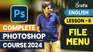Photoshop Tutorial for Beginners 2024 - Class 6 | File Menu | Vamsi Dande