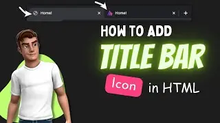🔥 Unveiling the Secret to Adding an Icon Logo to Your Title Bar - HTML Tutorial
