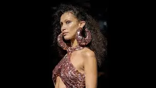 Bella Hadid walks for Tom Ford S/S 23