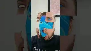 Here's a quick Spark AR face filter I created from an tutorial #sparkar #tutorial Augmented reality