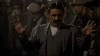 Deadwood SE1 EP1 Al Swearengen scenes