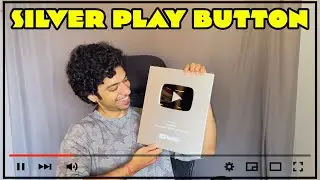 YOUTUBE SILVER PLAY BUTTON IS HERE ❤️