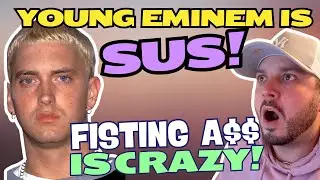 Fisting A$$ is CRAZY! Reacting to young Eminem freestyle (1991)