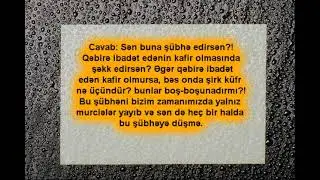 Allahdan başqasına dua ibadət edənlər kafir və muşrikdir Seyx Salih Fəuzan