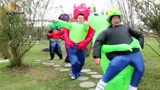 Funny Halloween Inflatable Alien costume | Alien suit