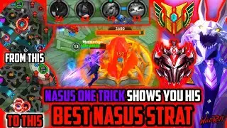 Wild Rift | DON'T NEED TO WIN LANE WITH THIS SPLIT PUSH NASUS STRAT (GRANDMASTER) Top 50 Nasus