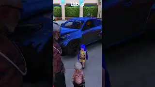 Minha filha tem medo de palhaço 😥 #gta #gta5 #gtarp #fivem #shorts