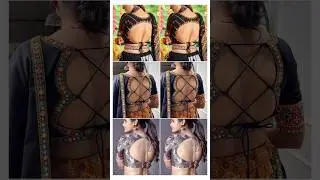 Latest Back Neck Blouse Designs New Model//Designer Blouse ki Design