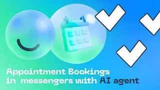 Appointment bookings in messengers with AI agent
