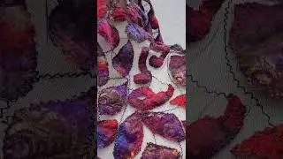 Хлам в дело Из лоскутов шаль Shawl