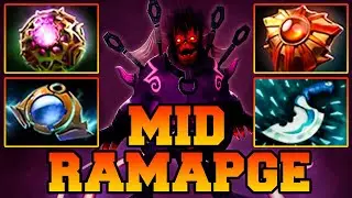 Shadow Demon Mid Carry Rampage 7.33 Hard Support Pro Gameplay Guide Build