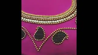 mango french knot with kunda stone https://youtube.com/@priyapapu-eh2sg