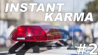 👮 Instant karma 🚦 driving on red