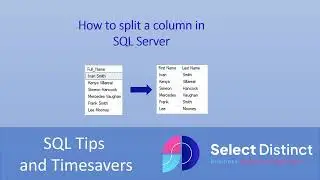 How to split a column of text into multiple columns in SQL Server