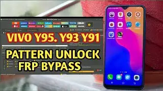 Vivo y95(1807) pattern Lock || Unlocktool || Just 1click || Google Account Remove