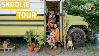Family Lives with NO BILLS and NO DEBT in a Self-Built Tiny House