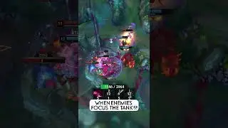 WHY ENEMY FOCUS TANK 💀 #katarina #leagueoflegends
