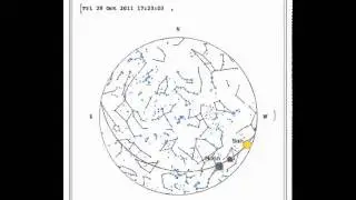 Animated Sky Chart