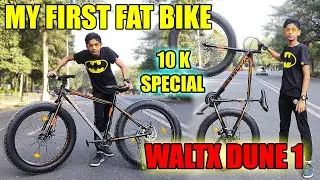 FAT BIKE UNBOXING AND REVIEW | WALTX DUNE 1 | FAT TYRE CYCLE | MTB RIDER AKSHAT | ONLINE FAT BIKE