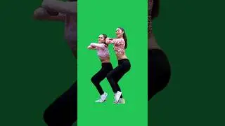 girl dancing green screen video 