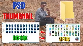 How To Show PSD Thumbnail In Windows Tamil | PSD Thumbnail Viewer | Psd File Thumbnail Preview Tamil