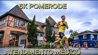 FUI PARAR NO ATENDIMENTO MÉDICO PÓS 6KM EM POMERODE