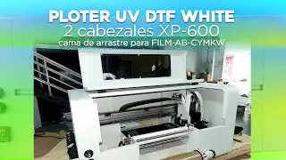 Plotter DTF White cama de arrastre de film A B