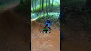 Biker Sees A Leg Bend Wrong 😮
