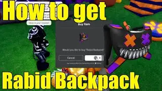 How to get Rabid Backpack in Walmart Discovered | 30k Stock | HALLOWEEN | WEEK 4