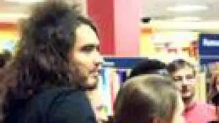 Russell Brand Book Signing in Brighton