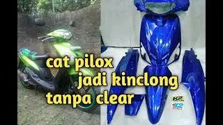 Tutorial cat body mio pakek pilox tanpa clear - hasil kinclong