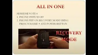 REDMI NOTE 4(2016100) MI ACCOUNT REMOVE  IN RECOVERY MODE IN MERICAL CREACK 2.58