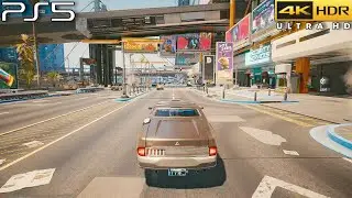 Cyberpunk 2077 PS5 4K 60FPS HDR (RAY TRACING) Gameplay - New Update