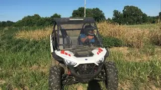 Off roading with a Razor for the first time!!!
