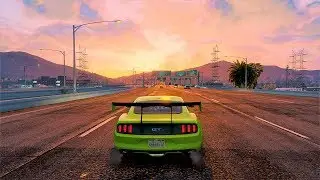 ► GTA 6 Graphics - 2015 Ford Mustang GT ✪ Ultra Realistic 4k 60FPS Graphics Mod