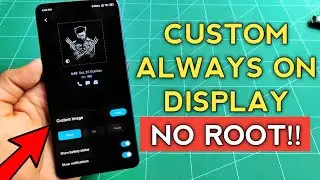Custom Always on Display | NO ROOT!! | Set Own Photo on Ambient Display | Always On Display Xiaomi